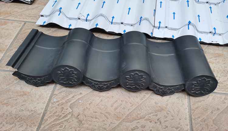 仿古筒瓦，鋁鎂錳筒瓦